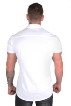 Load image into Gallery viewer, YoungLA Athletic Fit Dress Shirt Button Down Short Sleeve 418