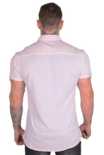 Load image into Gallery viewer, YoungLA Athletic Fit Dress Shirt Button Down Short Sleeve 418