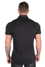 Load image into Gallery viewer, YoungLA Athletic Fit Dress Shirt Button Down Short Sleeve 418