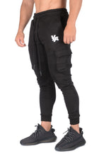 Load image into Gallery viewer, YoungLA Fitted Cargo Joggers w/ 6 Pockets 203