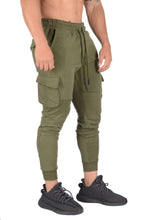 Load image into Gallery viewer, YoungLA Fitted Cargo Joggers w/ 6 Pockets 203