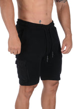 Load image into Gallery viewer, YoungLA Cargo Barcode Shorts 119