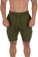 Load image into Gallery viewer, YoungLA Cargo Barcode Shorts 119