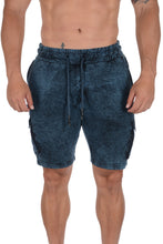Load image into Gallery viewer, YoungLA Cargo Barcode Shorts 119