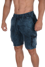 Load image into Gallery viewer, YoungLA Cargo Barcode Shorts 119