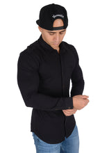 Load image into Gallery viewer, YoungLA Athletic Fit Dress Shirt Button Down 415