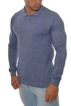 Load image into Gallery viewer, YoungLA Fitted Long Sleeve Knitted Polo Shirts 412