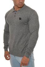 Load image into Gallery viewer, YoungLA Fitted Long Sleeve Knitted Polo Shirts 412