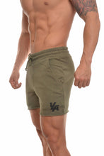 Load image into Gallery viewer, bodybuilding shorts olive
