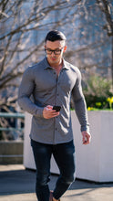 Load image into Gallery viewer, YoungLA Athletic Fit Dress Shirt Button Down 415