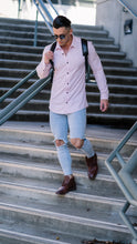 Load image into Gallery viewer, YoungLA Athletic Fit Dress Shirt Button Down 415