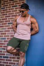 Load image into Gallery viewer, YoungLA Cargo Barcode Shorts 119