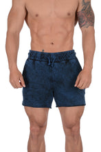Load image into Gallery viewer, YoungLA Bodybuilding French Terry Shorts Mineral Wash Colors 106
