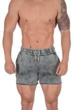 Load image into Gallery viewer, YoungLA Bodybuilding French Terry Shorts Mineral Wash Colors 106
