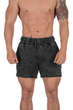 Load image into Gallery viewer, YoungLA Bodybuilding French Terry Shorts Mineral Wash Colors 106
