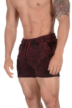 Load image into Gallery viewer, YoungLA Bodybuilding French Terry Shorts Mineral Wash Colors 106
