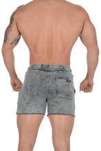 Load image into Gallery viewer, YoungLA Bodybuilding French Terry Shorts Mineral Wash Colors 106
