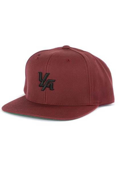 YoungLA Adjustable Snapback Hat Embroidered Cap 952 - Burgundy/Black