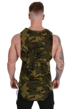 Load image into Gallery viewer, YoungLA Elongated Muscle Cut-Off Bodybuilding Tanks Camo Colors 306
