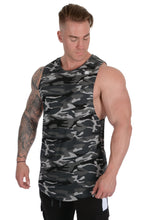 Load image into Gallery viewer, YoungLA Elongated Muscle Cut-Off Bodybuilding Tanks Camo Colors 306
