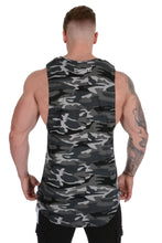 Load image into Gallery viewer, YoungLA Elongated Muscle Cut-Off Bodybuilding Tanks Camo Colors 306
