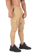 Load image into Gallery viewer, YoungLA Fitted Cargo Joggers w/ 6 Pockets 203
