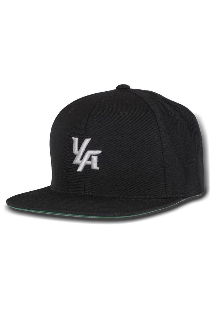 YoungLA Adjustable Snapback Hat Embroidered Cap 952 - Black Silver