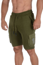 Load image into Gallery viewer, YoungLA Cargo Barcode Shorts 119
