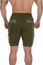 Load image into Gallery viewer, YoungLA Cargo Barcode Shorts 119
