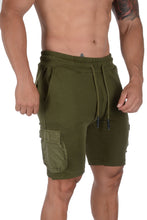 Load image into Gallery viewer, YoungLA Cargo Barcode Shorts 119

