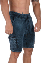 Load image into Gallery viewer, YoungLA Cargo Barcode Shorts 119
