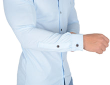 Load image into Gallery viewer, YoungLA Athletic Fit Dress Shirt Button Down 415
