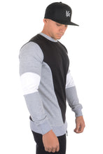 Load image into Gallery viewer, YoungLA 3-Panel Crewneck Sweaters 520
