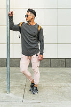 Load image into Gallery viewer, YoungLA Executive Shirts - Ribbed Raglan Long Sleeves 414
