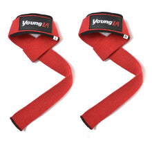 Load image into Gallery viewer, YoungLA Bodybuilding Weightlifting Wrist Straps (Pair) 912
