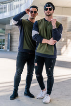 Load image into Gallery viewer, YoungLA 3-Panel Crewneck Sweaters 520
