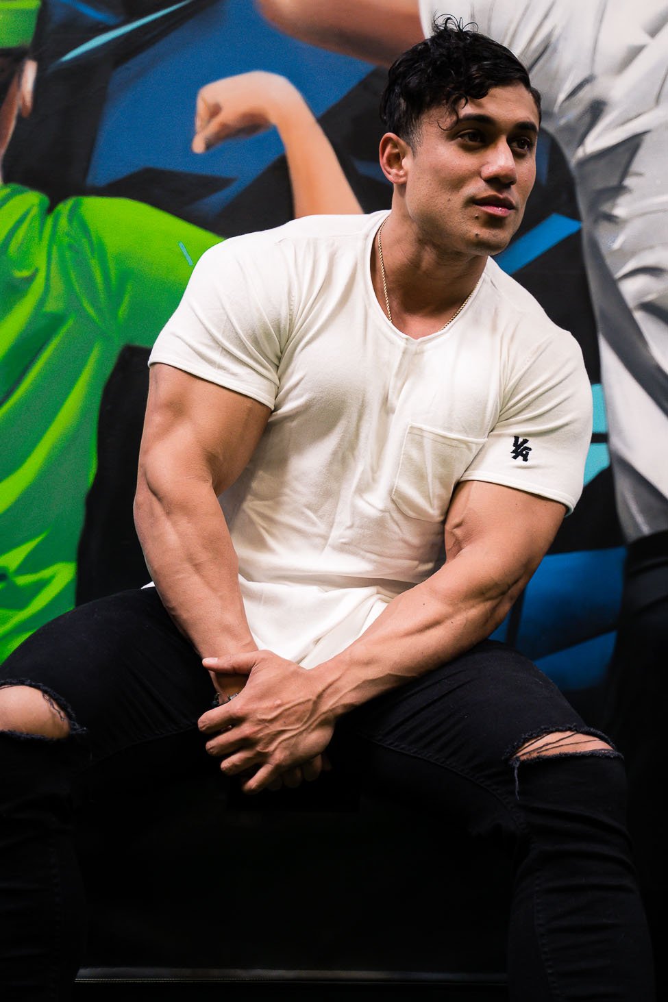 YoungLA Classic Knit Shirt with Pocket 407