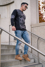 Load image into Gallery viewer, YoungLA 3-Panel Crewneck Sweaters 520
