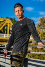 Load image into Gallery viewer, YoungLA Executive Shirts - Ribbed Raglan Long Sleeves 414
